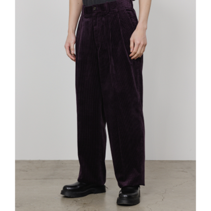【予約商品】MARKAWARE CLASSIC FIT DOUBLE PLEATED TROUSERS