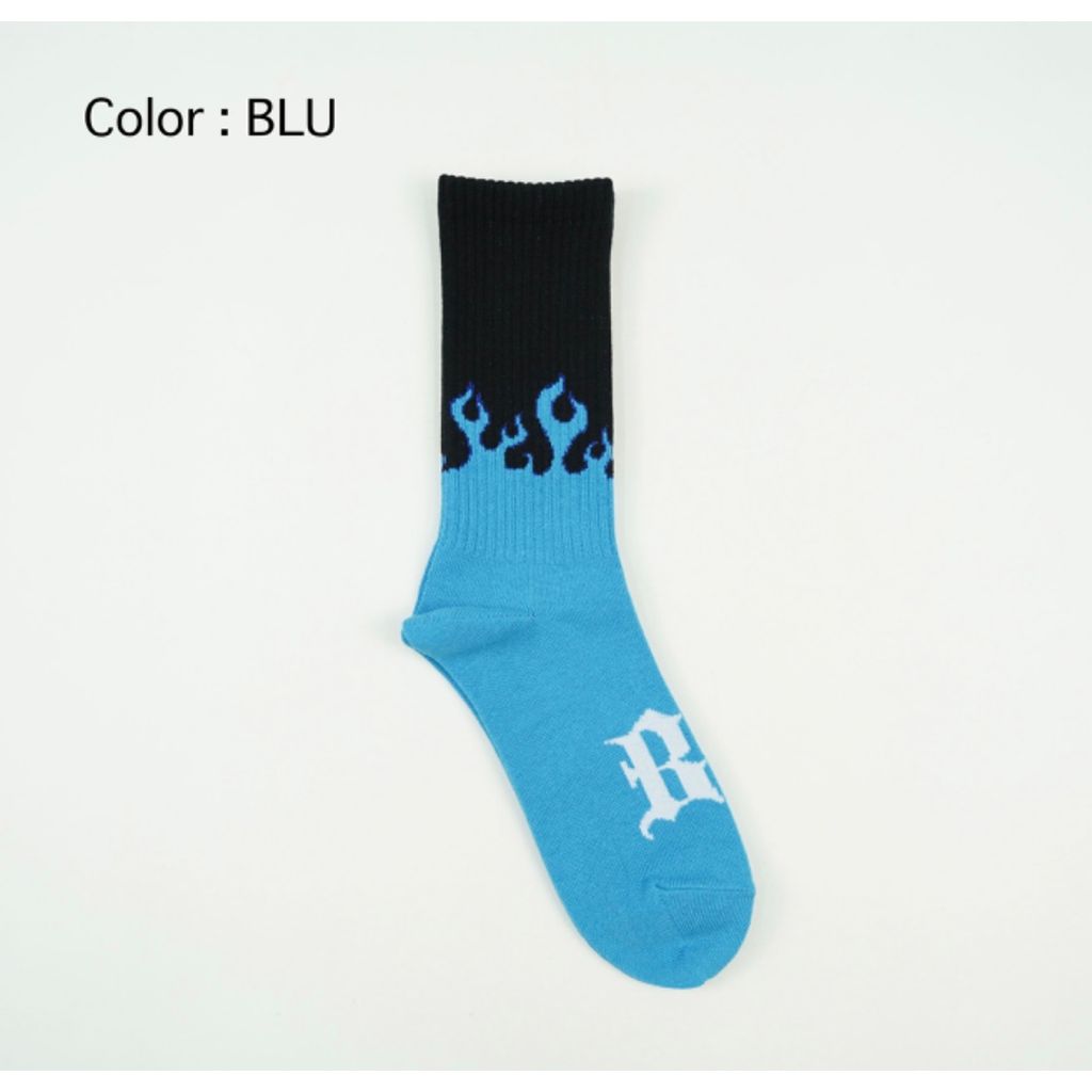 BOKU HA TANOSII ／ BOKUTANO SOCKS "Flames"