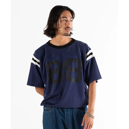 BEDWIN & THE HEARTBREAKERS MASON Ex.S/S PRINTED TEE "KELCE"