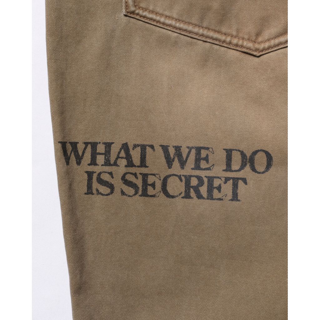 Liberaiders HANDWRITING PRINT CHINO SARROUEL PANTS