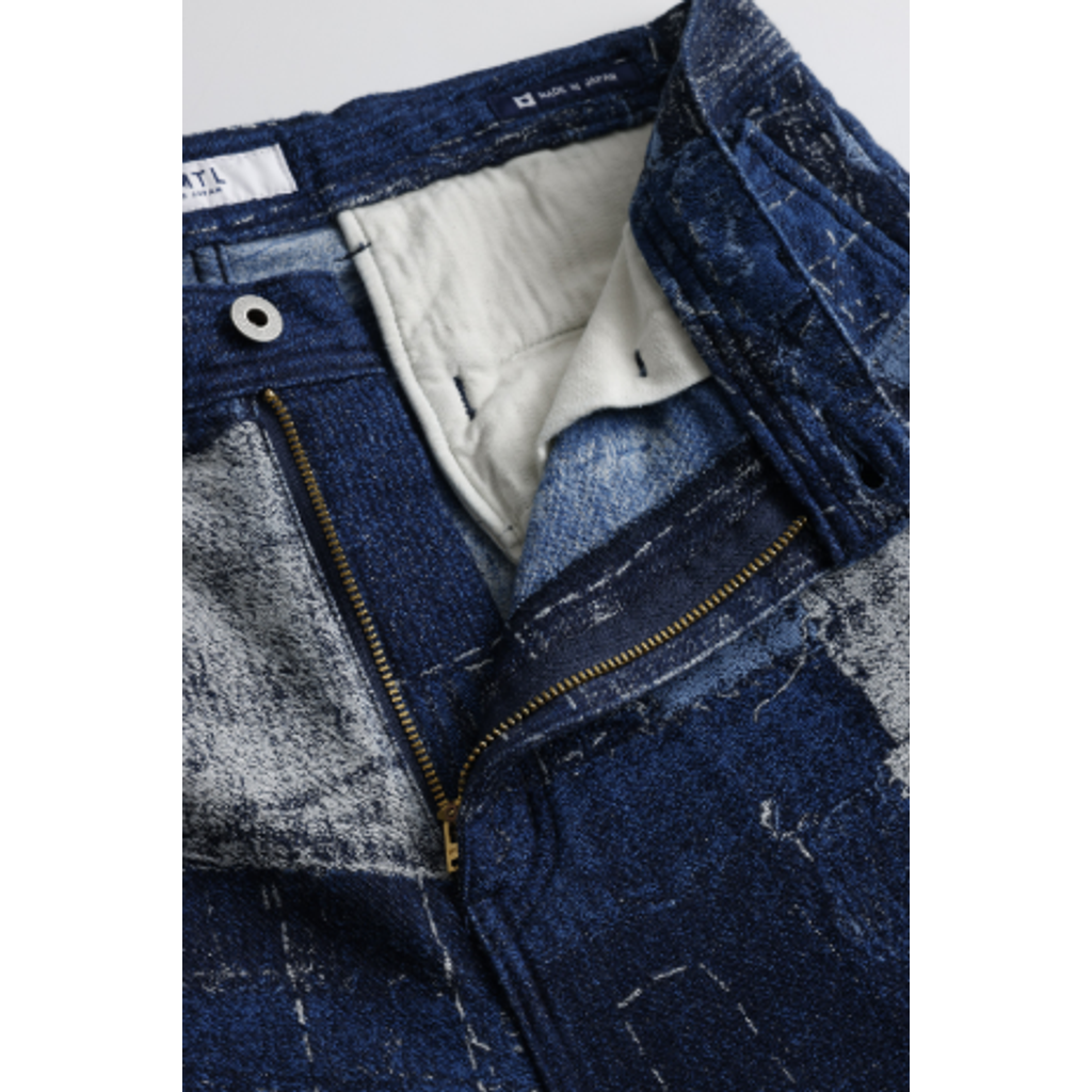 FDMTL FA26PN51JR  BORO JACQUARD CARGO PANTS RINSE