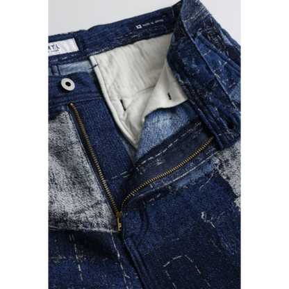 FDMTL FA26PN51JR  BORO JACQUARD CARGO PANTS RINSE