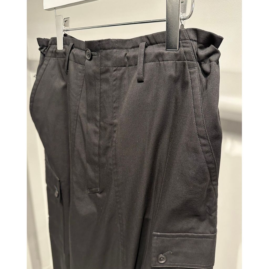 Ground Y COTTON GABARDINE CARGO SAROUEL PANTS