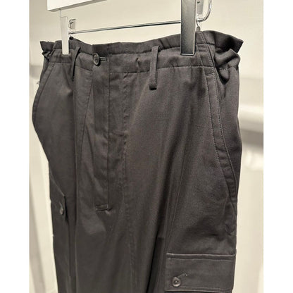 Ground Y COTTON GABARDINE CARGO SAROUEL PANTS