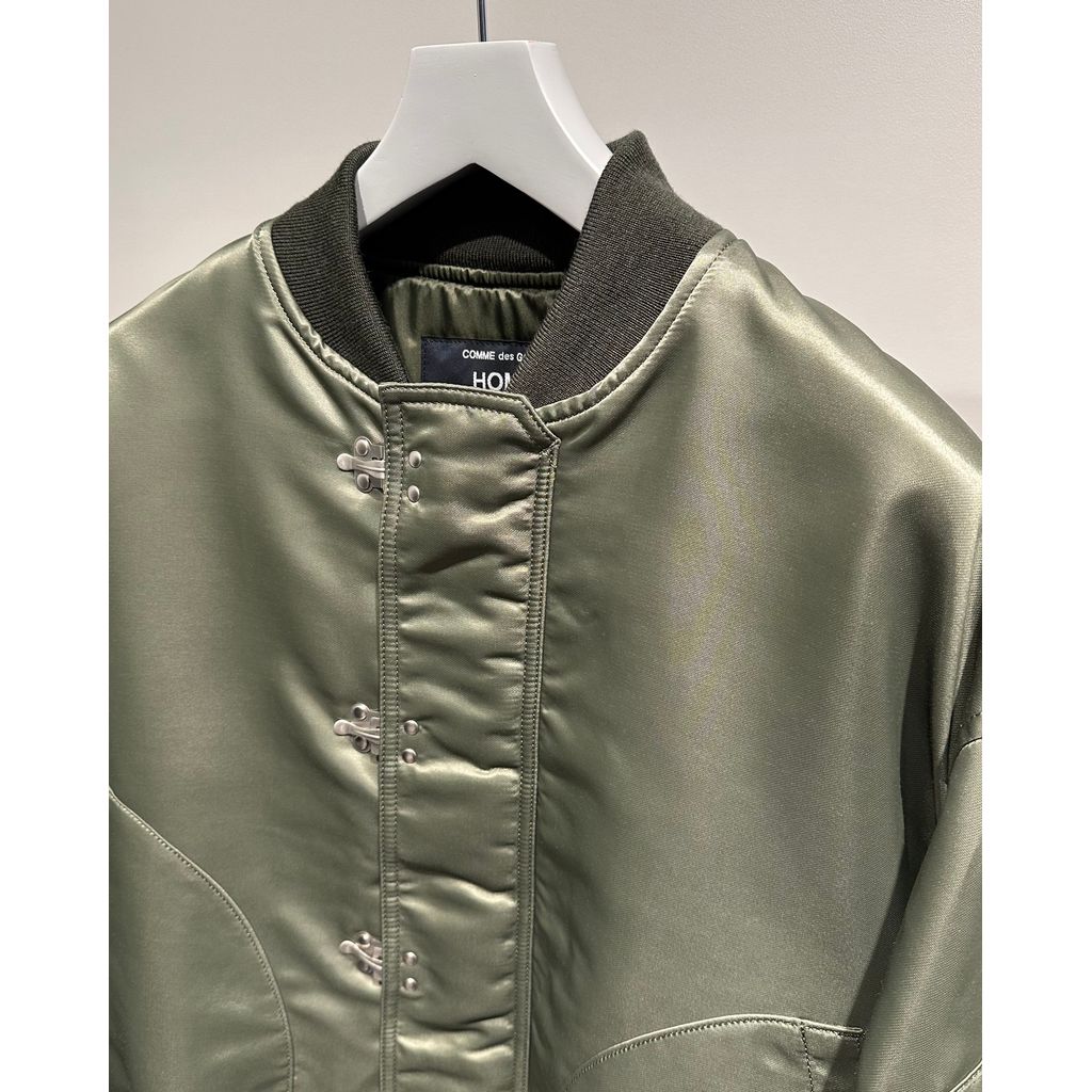 COMME des GARCONS HOMME TWILL HOOK MILITALLY JACKET（KAHKI）