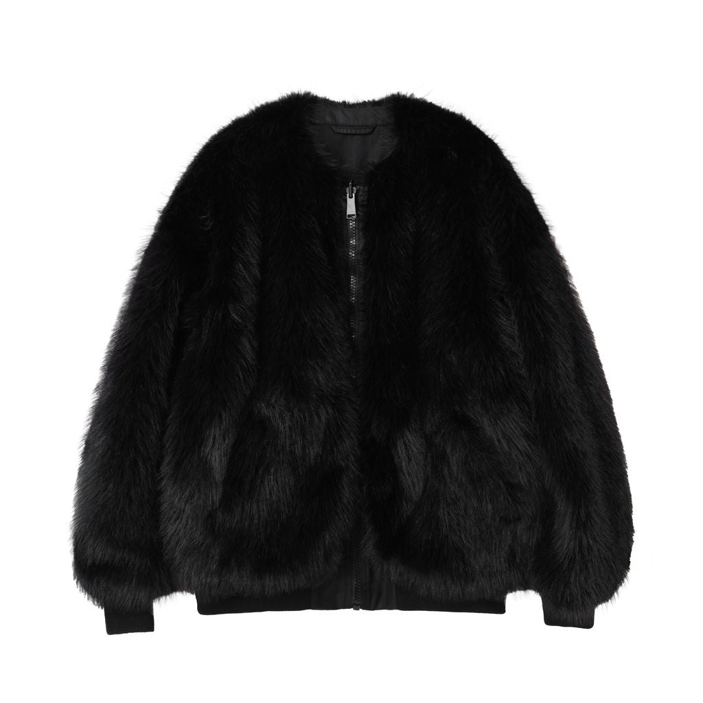 MAGIC STICK Notorious Lux Fur Bommer Jacket