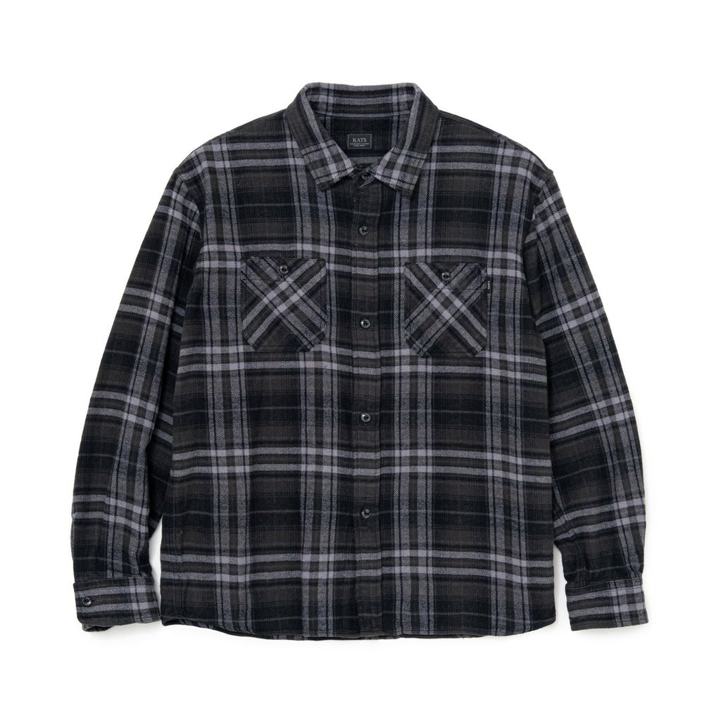 RATS TARTAN FLANNEL CHECK SHIRT