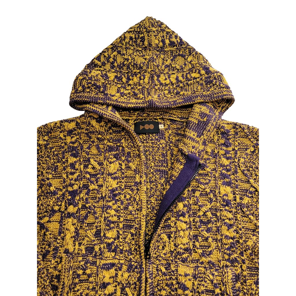 VOO MIX F.Z.P KNIT JACKET