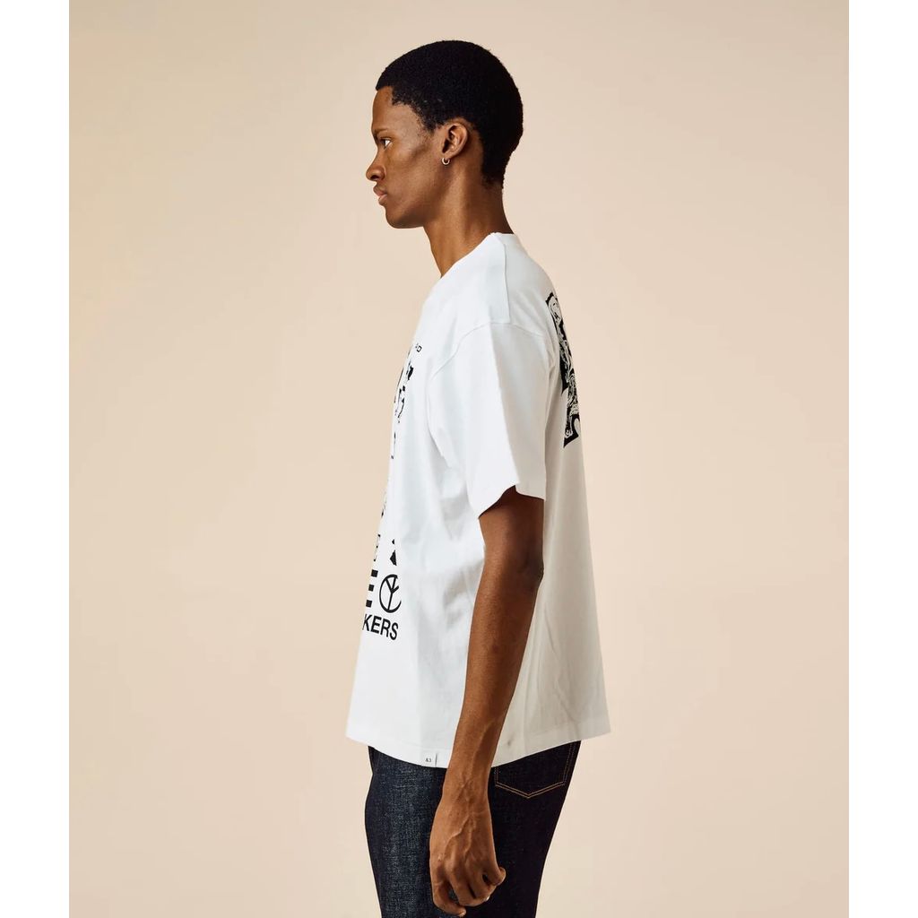 BEDWIN & THE HEARTBREAKERS S/S PRINTED TEE "Acid House"