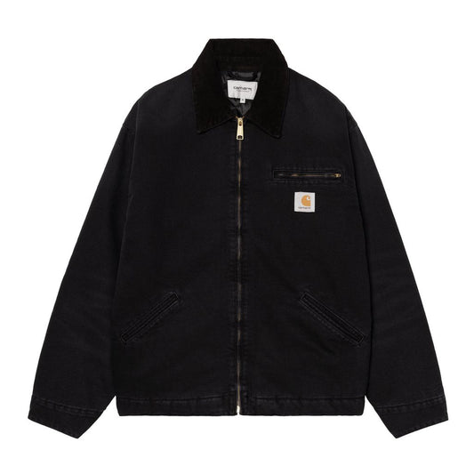 CARHARTT WIP OG Detroit Jacket - Black / Black stone canvas