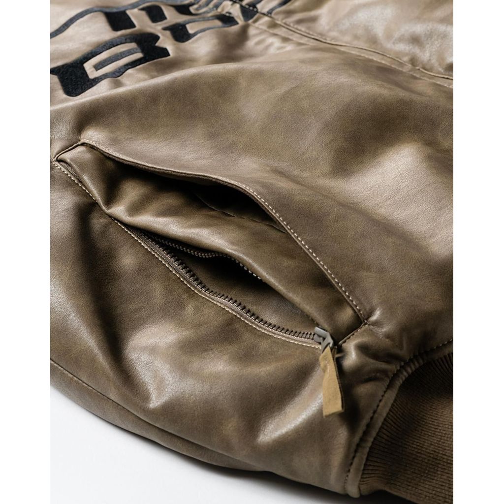 TIGHTBOOTH  ADRENALINE LEATHER DOWN JKT - TIGHTBOOTH x SEEDA