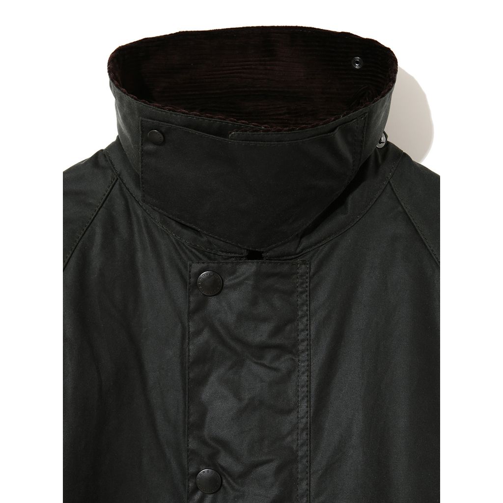 Barbour BURGHLEY / バーレー ワックス コットン ロング コート