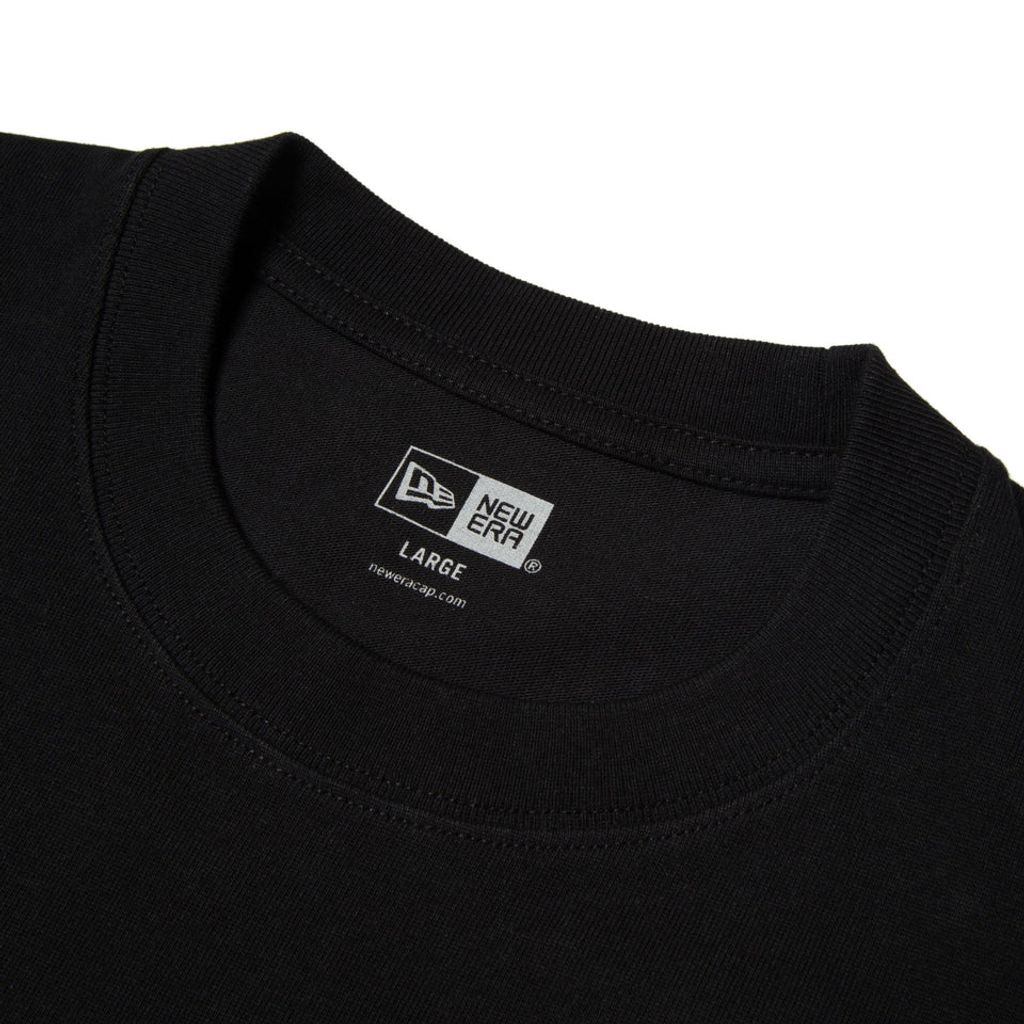 NEW ERA  半袖 コットン Tシャツ MLB Upside Down ロサンゼルス・ドジャース ブラック レギュラーフィット