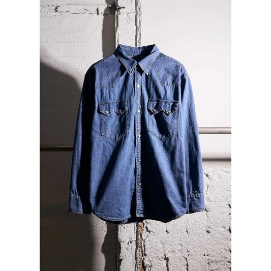 MASSES DENIM SHIRT H.WASH