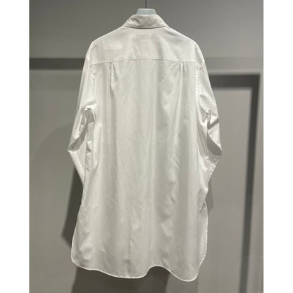 Y's for men 100/2 BROAD SHIRT WITH DOUBLE CHEST PATCH POCKETS