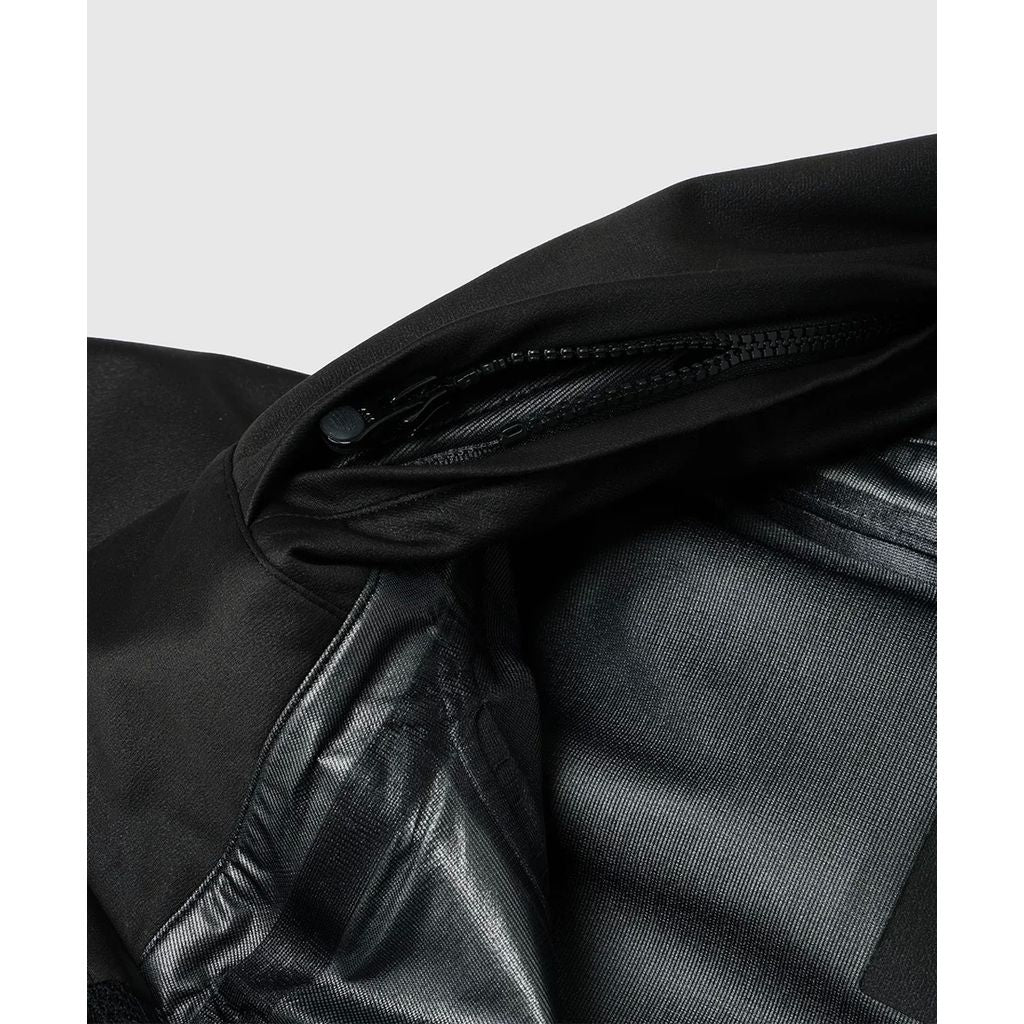 DESCENTE ALLTERRAIN Vegan Leather Hard Shell Jacket