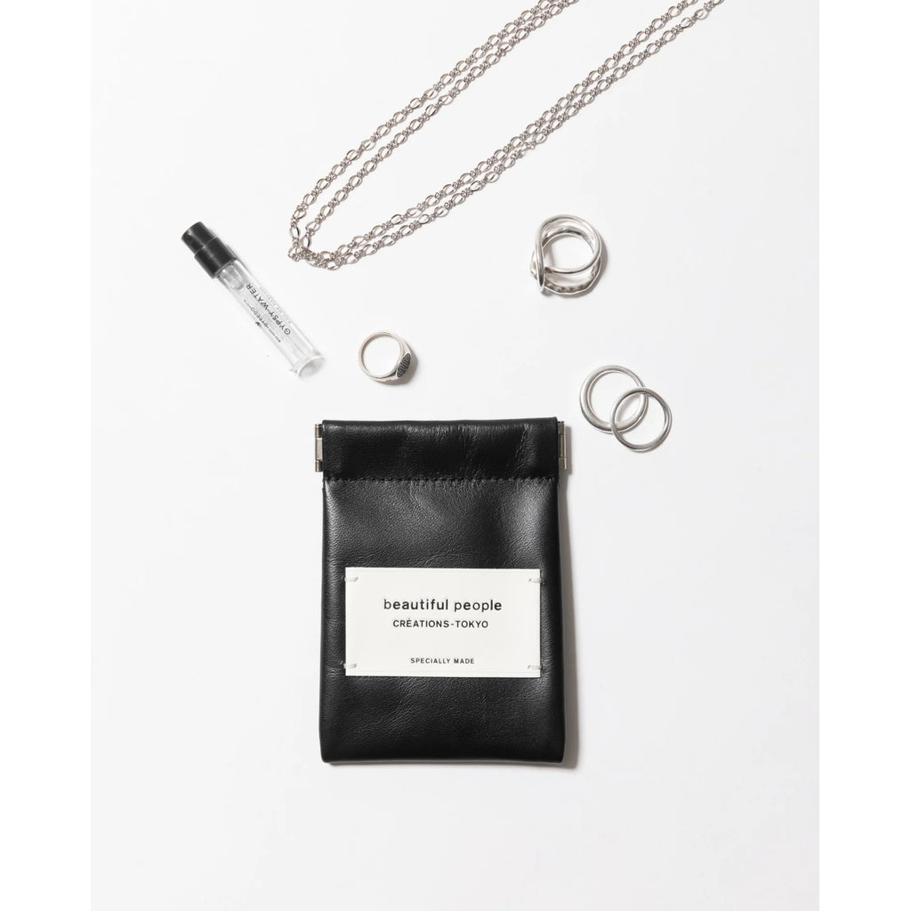 beautiful people color leather small case