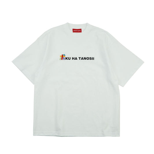 BOKU HA TANOSII kurry ×BOKU HA TANOSII  "ボ" Tee ”ホワイト”