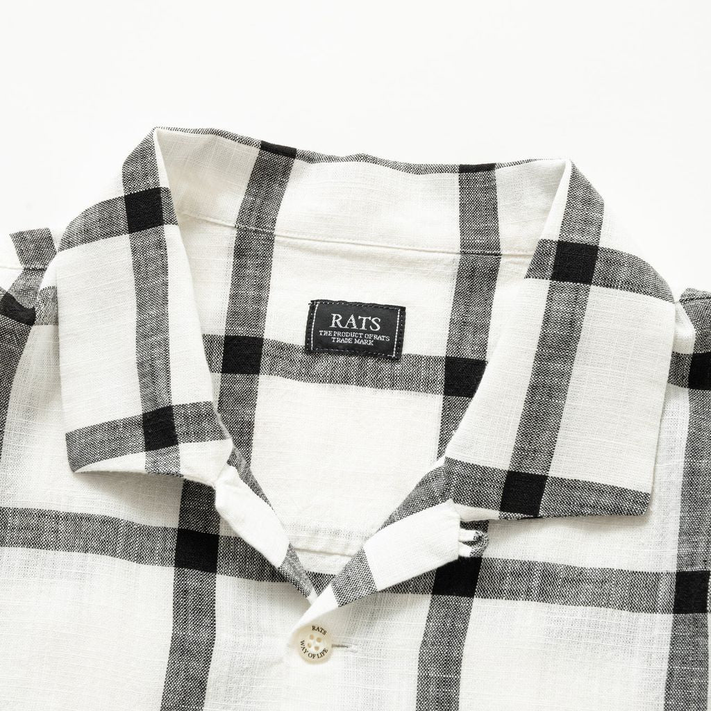 RATS WINDOWPANE CHECK SHIRT