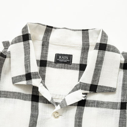 RATS WINDOWPANE CHECK SHIRT