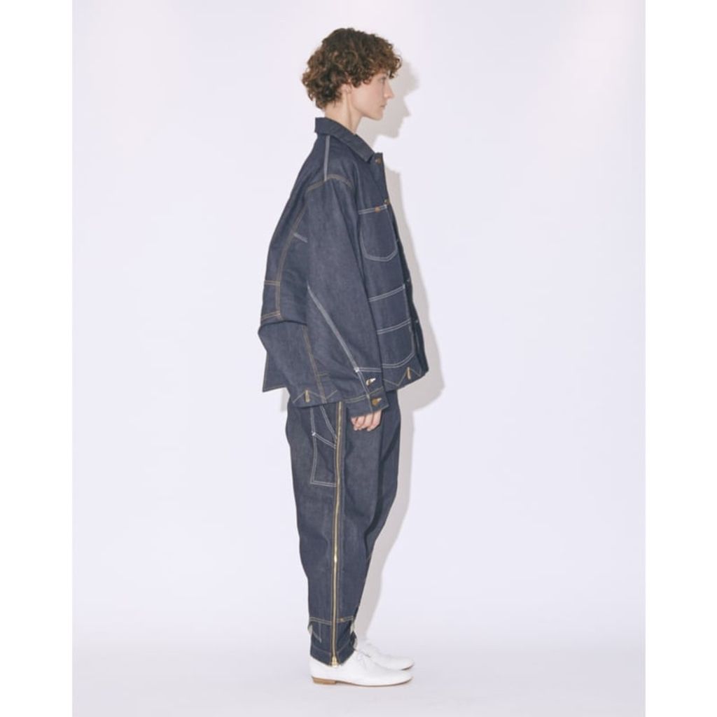 beautiful people Lee double-end denim riders/work blouson