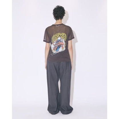 beautiful people MEGADETH sheer jersey T-shirt