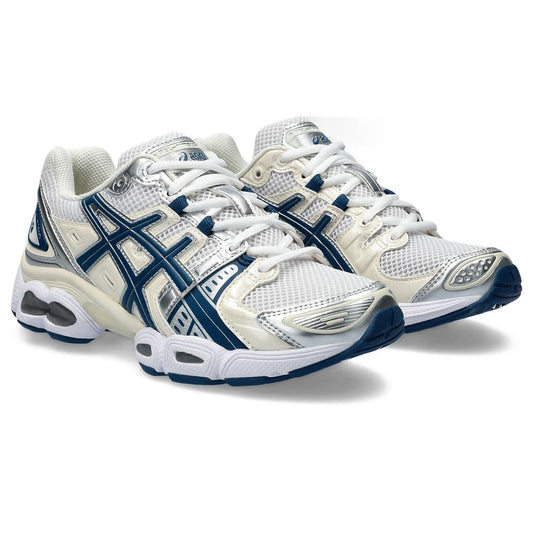 ASICS GEL-NIMBUS 9（White/Light Indigo）