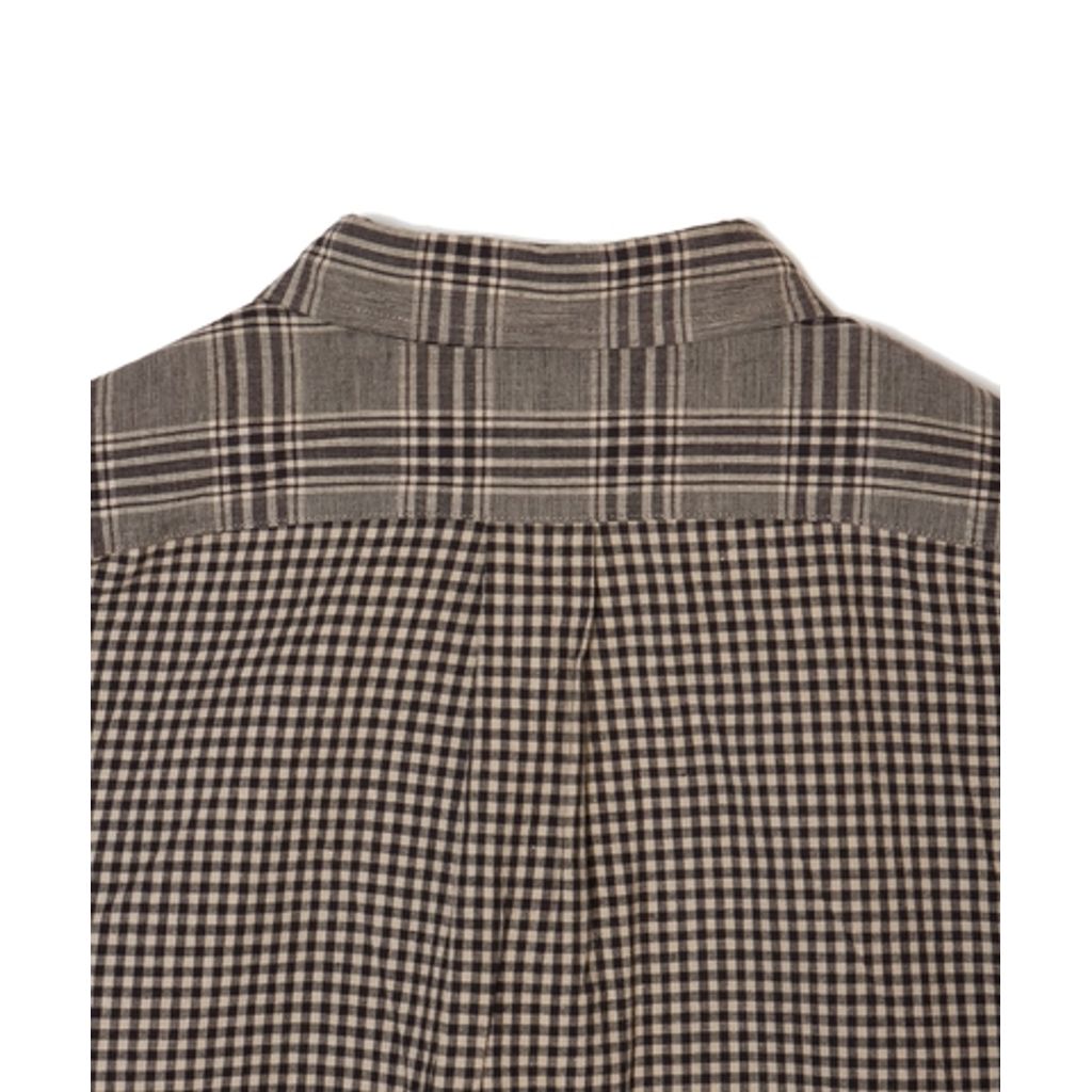 SUGARHILL CS LINEN BIG SHIRT CRAZY PATTERN