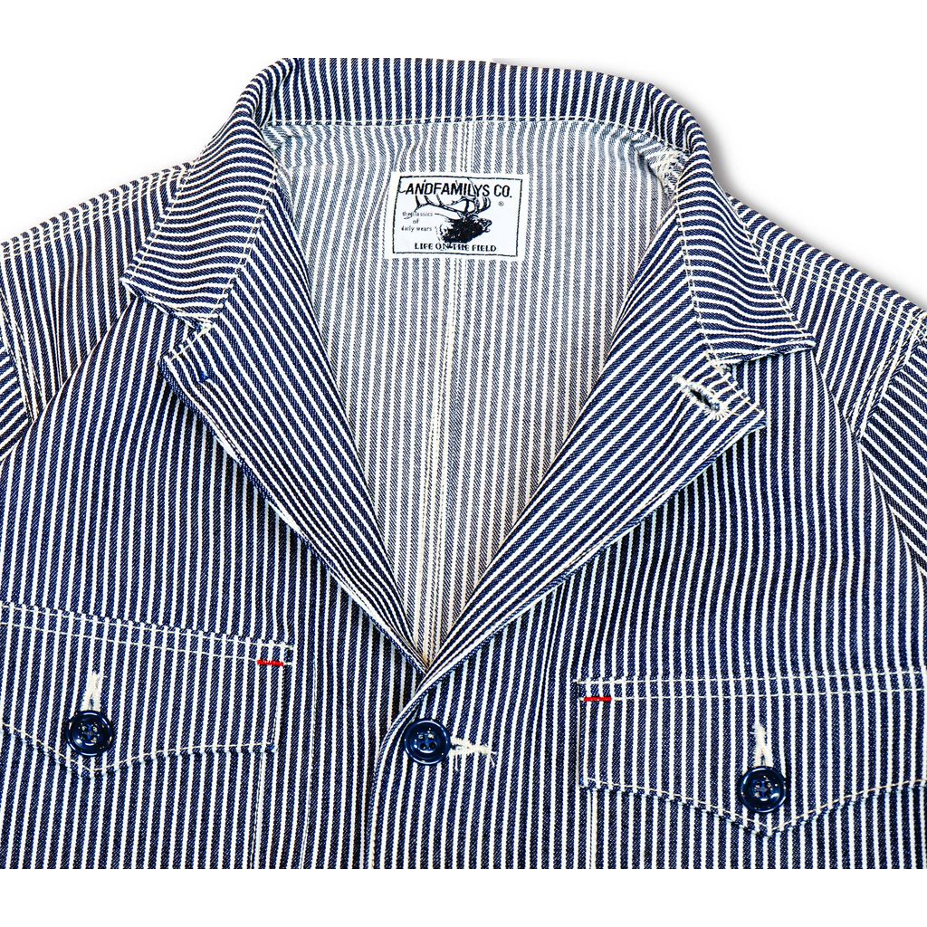 ANDFAMILYS LINEAGE LIMITED Stand Collar Work Jacket