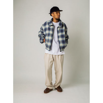 APPLEBUM OMBRE CHECK JACKET [NAVY/WHITE] / 2420615