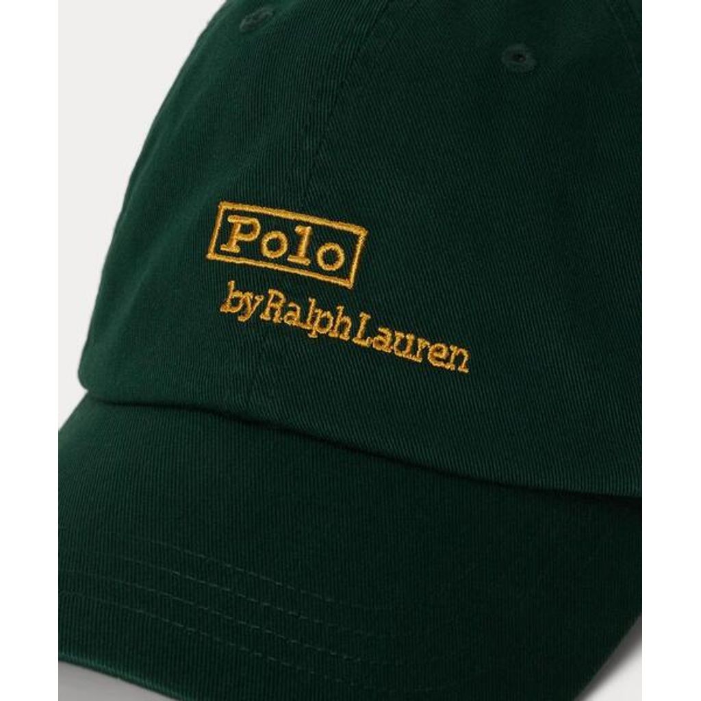POLO RALPH LAUREN ロゴエンブロイダリー ツイル ボール キャップ