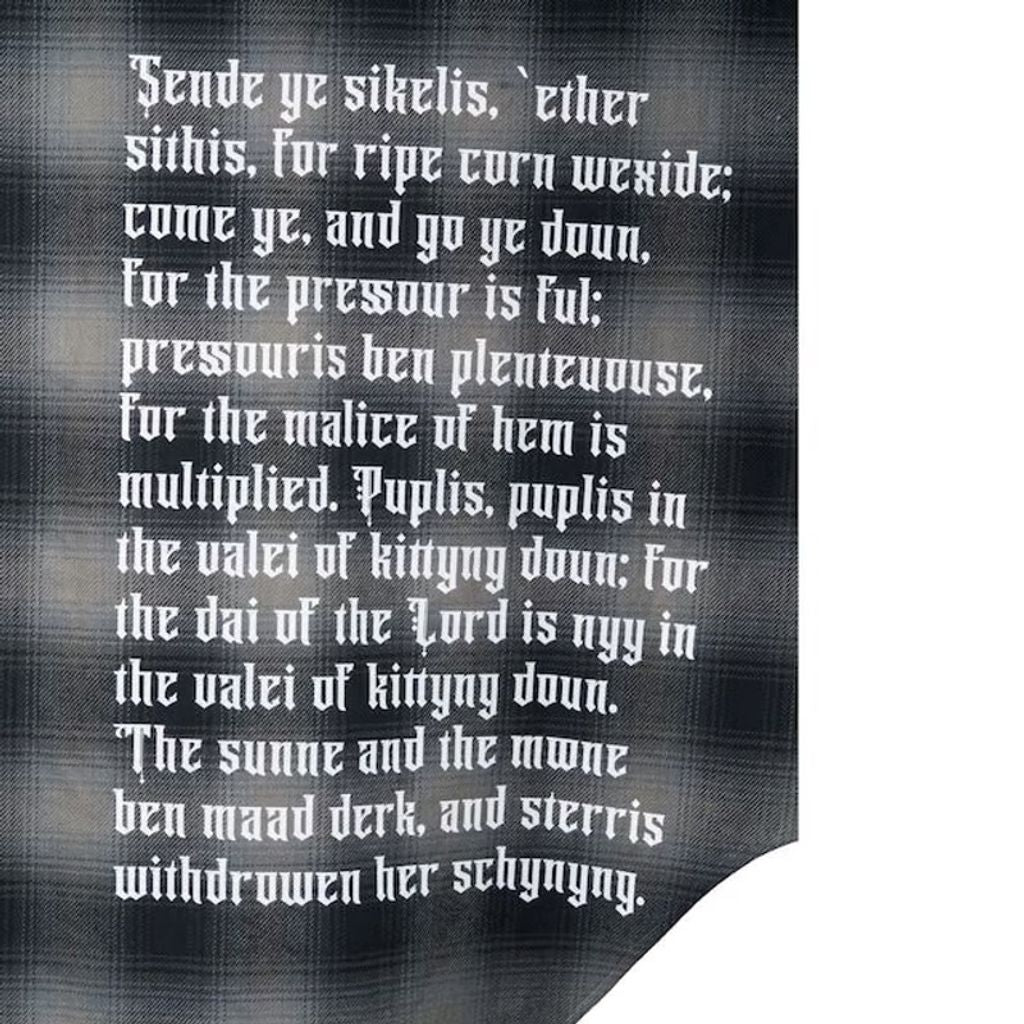 beauty:beast Ombre Check SUPER LONG SHIRT JKT (GRAY CKECK)