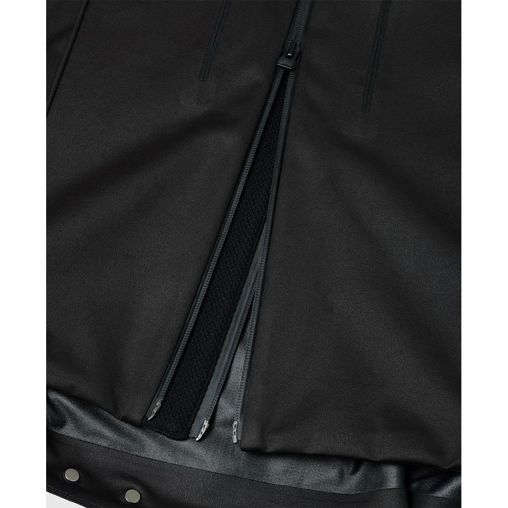 DESCENTE ALLTERRAIN Vegan Leather Hard Shell Jacket