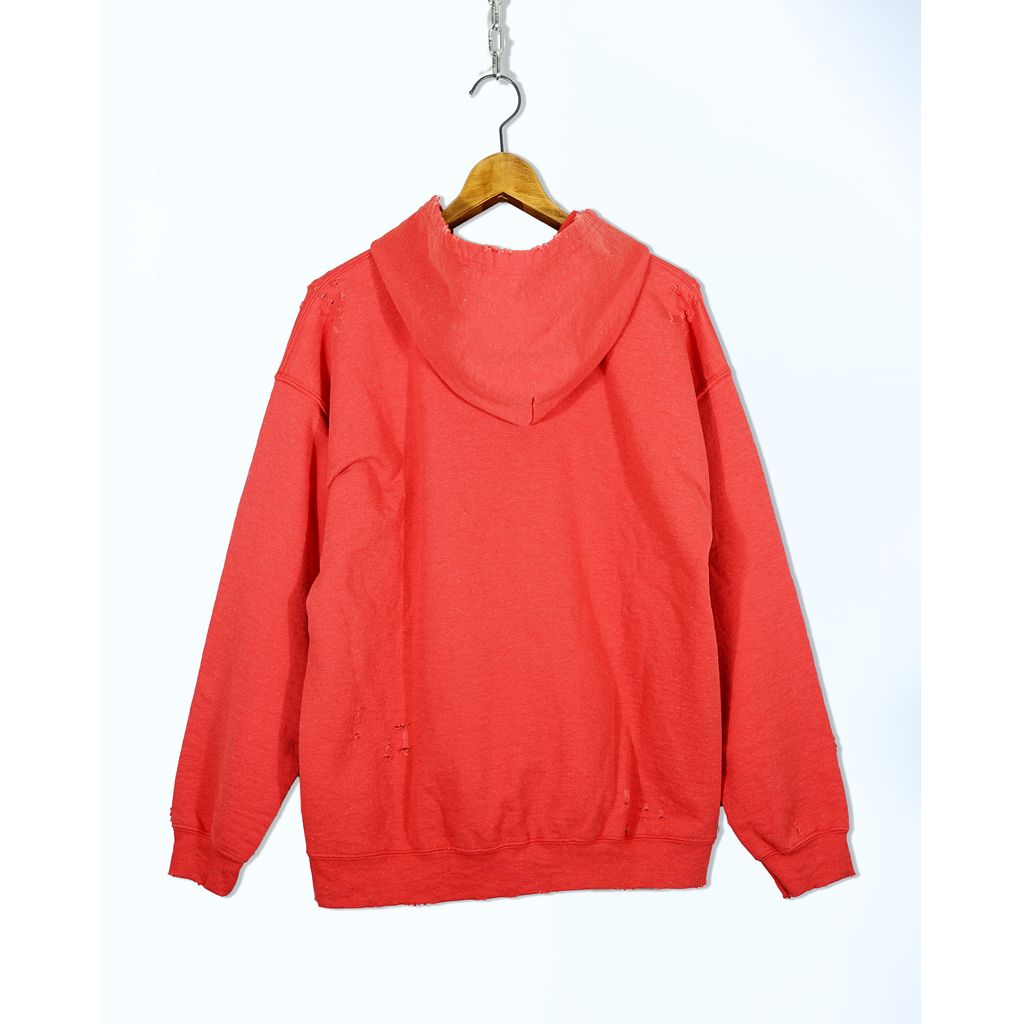 ANDFAMILYS Damage Zip Parka