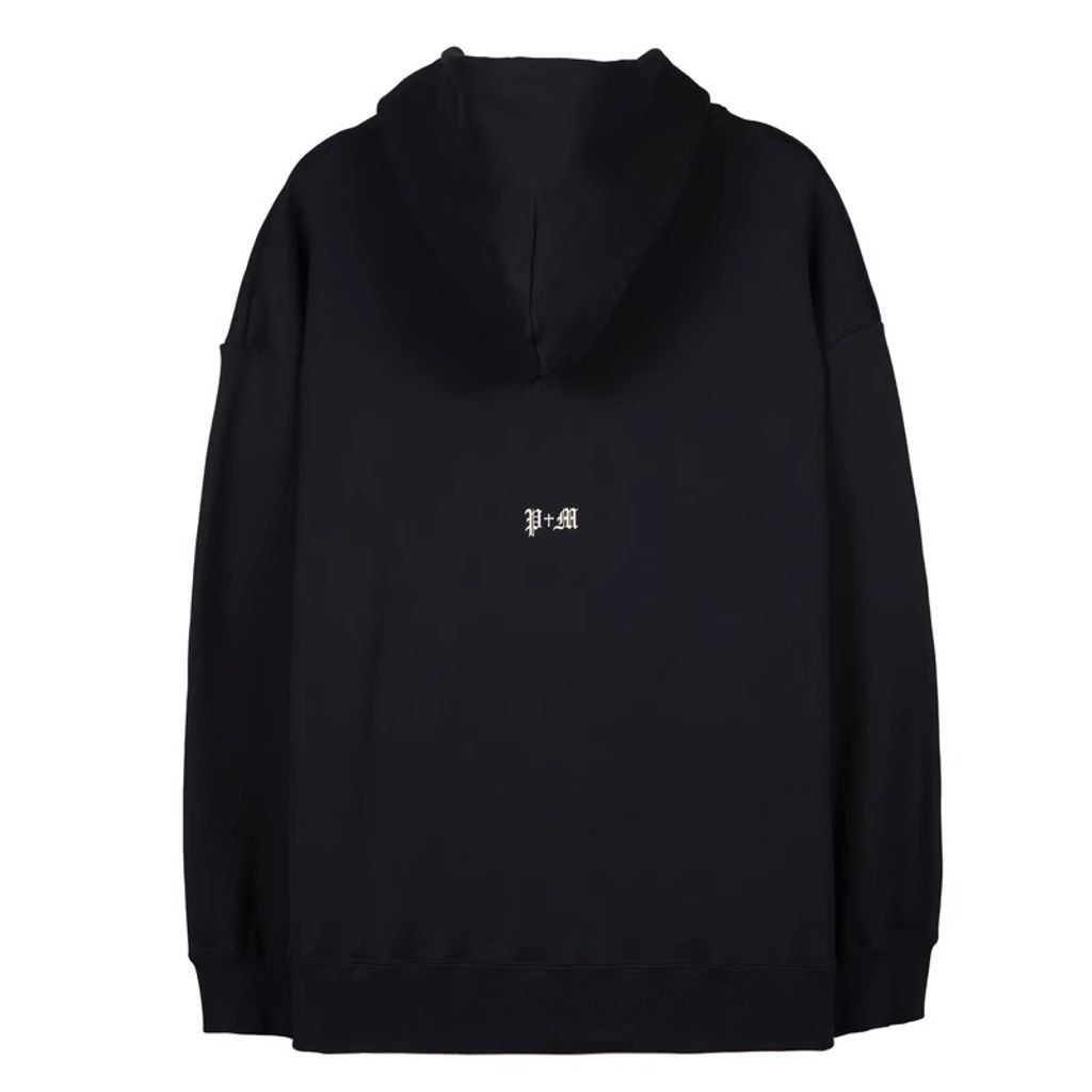 P+M/PHENOMENON VEHICLE PHOTO PRINTED PULLOVER HOODED