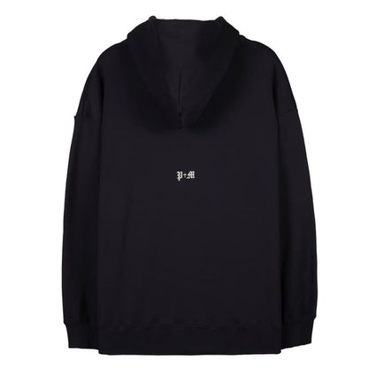 P+M/PHENOMENON VEHICLE PHOTO PRINTED PULLOVER HOODED