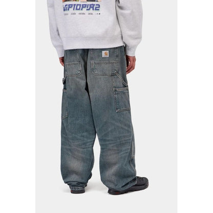 CARHARTT WIP Oakland Pant - Blue, Worn used wash