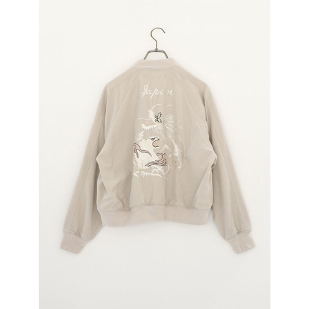 REMI RELIEF RN30389009 レーヨンフィブリルツイルスカジャン(刺繍：龍・虎)  26ss