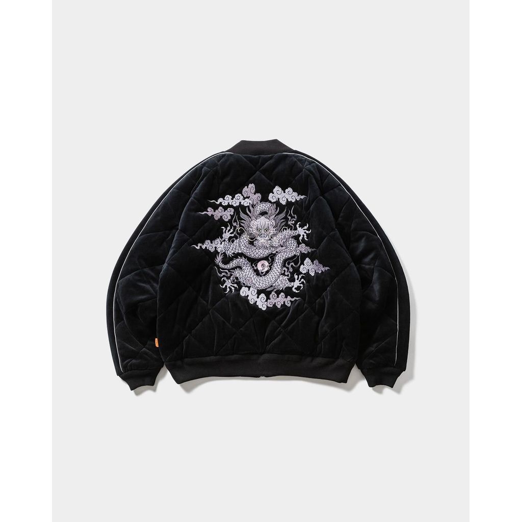 TIGHTBOOTH VELOUR SOUVENIR JKT - TIGHTBOOTH x DELUXE