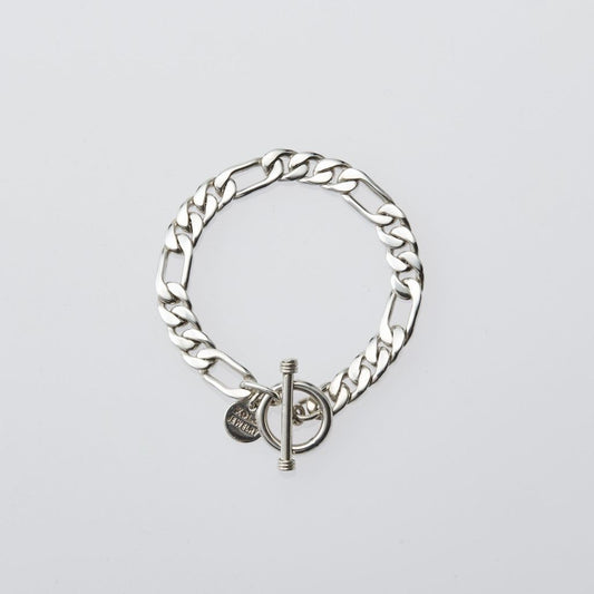 XOLO JEWELRY Figaro Link Bracelet 8mm-19m
