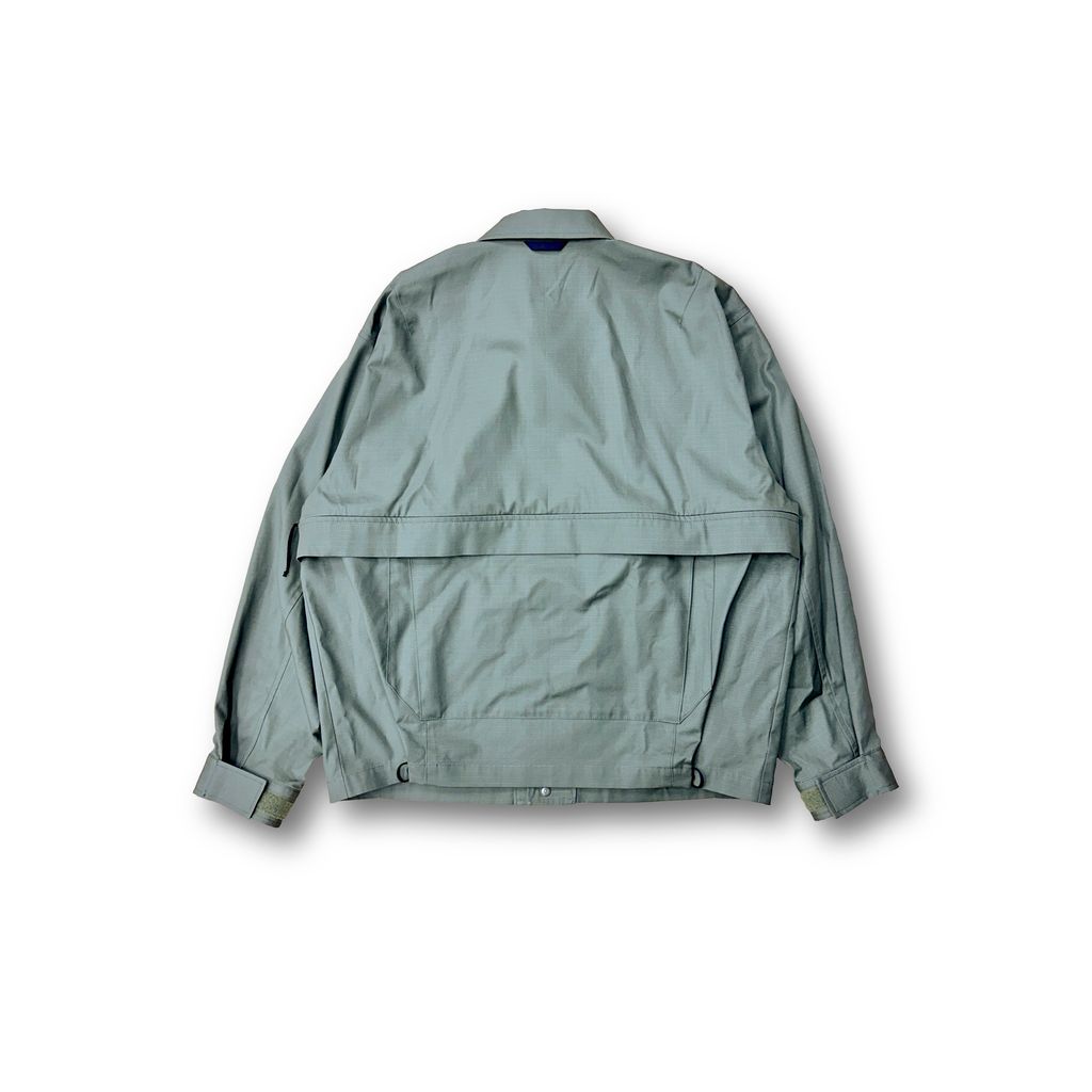 POLIQUANT THE FATIGUE TRACKER JACKET WITH DEFORMED MULTIPLE LARGE POCKET