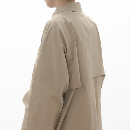 YAECA  Zip and Button Short Coat