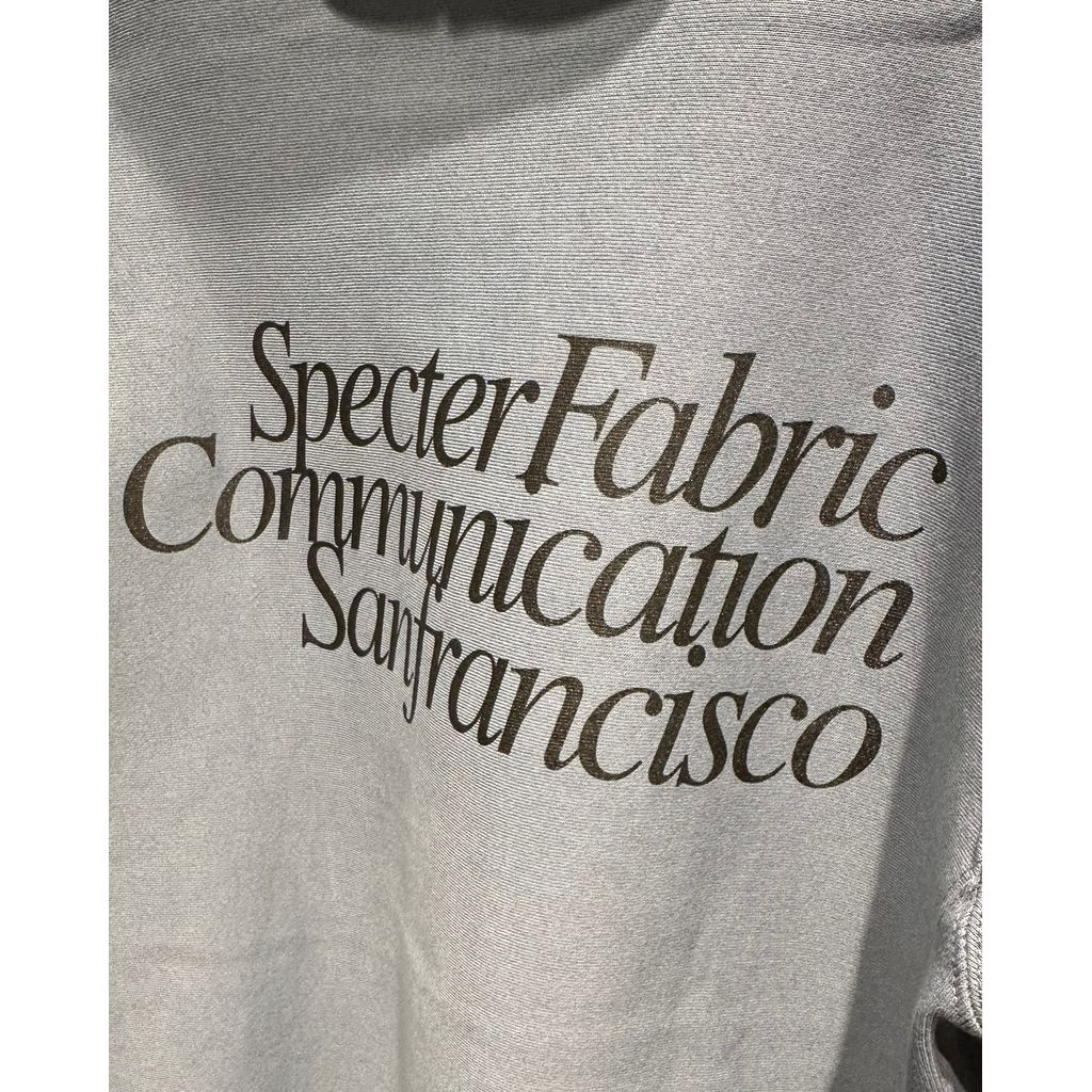 SPECTER FABRIC COMMUNICATION 別注SANFRANCISCO HOODIE