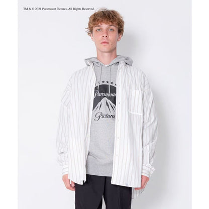 BEDWIN & THE HEARTBREAKERS L/S STRIPE BIG SHIRT "EWAN"