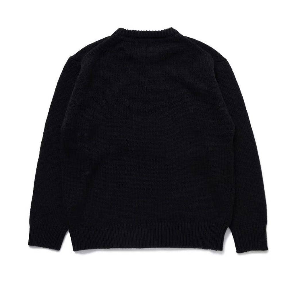 BEDWIN & THE HEARTBREAKERS L/S C-NECK JACQUARD SWEATER "DOYLE"