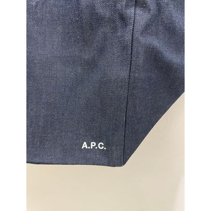 A.P.C  MARTY DENIM TOTE BAG