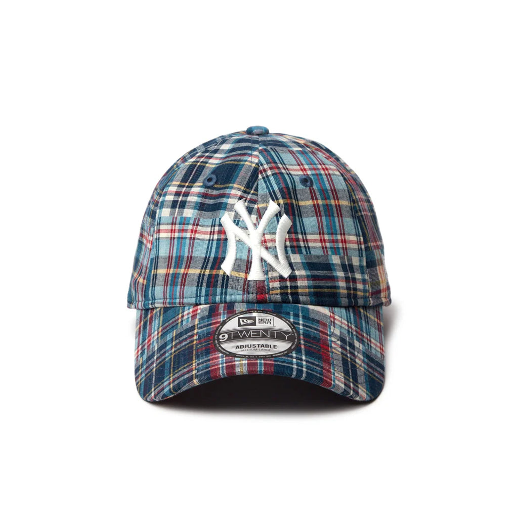 NEW ERA 9TWENTY MLB Patchwork ニューヨーク・ヤンキース マドラスチェック