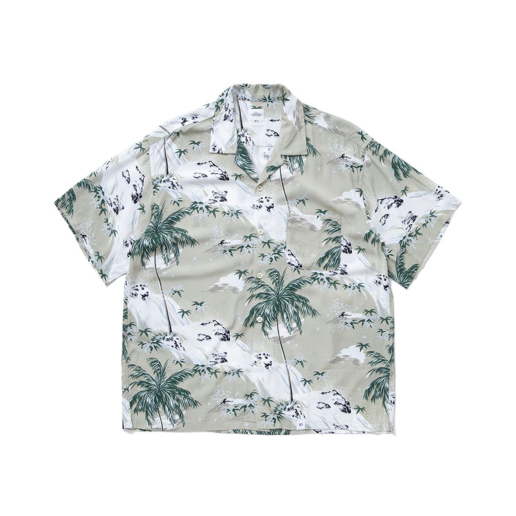 BEDWIN & THE HEARTBREAKERS S/S  ORG ALOHA SHIRT "ROGERS"