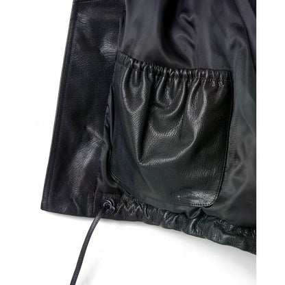 refomed CCU LEATHER FORMAN JACKET