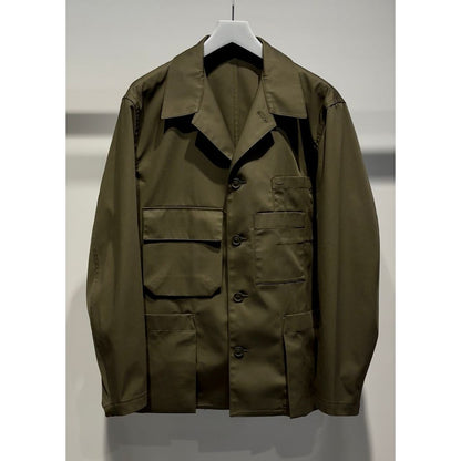 Y's for men 5BS LAYERED POCKET Y（KAHKI）